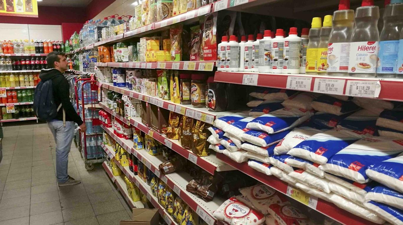 Цены на продукты в Аргентине
