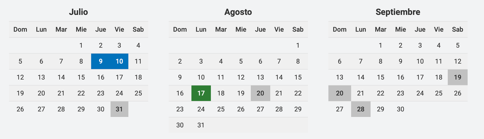 какие праздники в Аргентине в 2019 году
